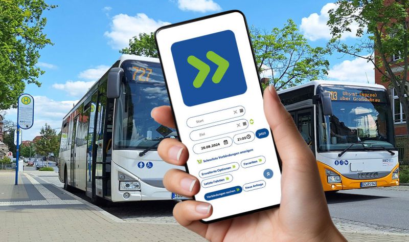 Eine App auf dem Handy