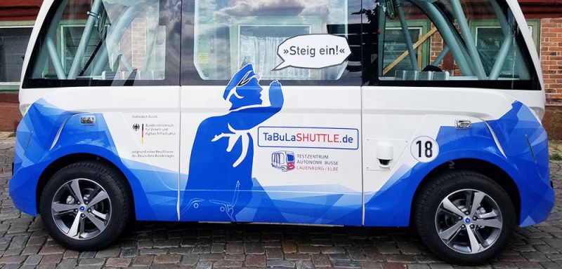 Das TaBuLa-Shuttle| Bildrechte: Interlink GmbH